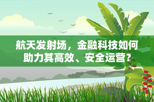 航天发射场，金融科技如何助力其高效、安全运营？