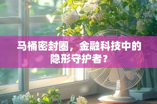 马桶密封圈，金融科技中的隐形守护者？