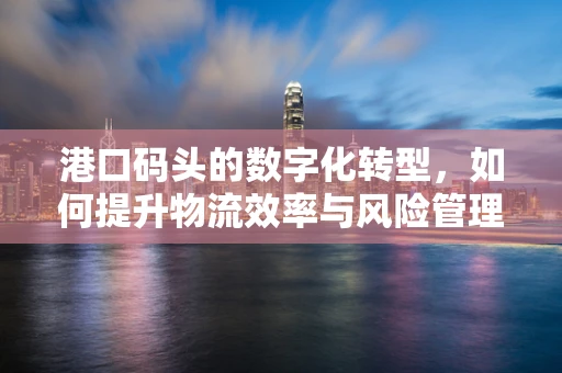 港口码头的数字化转型，如何提升物流效率与风险管理？