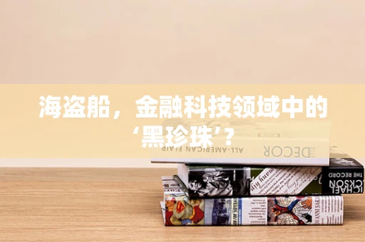 海盗船，金融科技领域中的‘黑珍珠’？