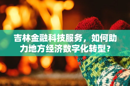 吉林金融科技服务，如何助力地方经济数字化转型？