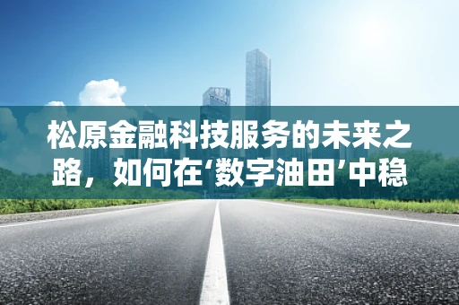 松原金融科技服务的未来之路，如何在‘数字油田’中稳健前行？