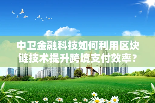 中卫金融科技如何利用区块链技术提升跨境支付效率？