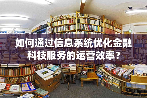 如何通过信息系统优化金融科技服务的运营效率？