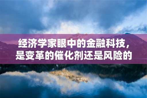 经济学家眼中的金融科技，是变革的催化剂还是风险的放大器？