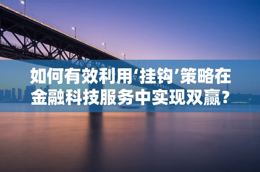 如何有效利用‘挂钩’策略在金融科技服务中实现双赢？