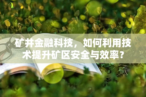 矿井金融科技，如何利用技术提升矿区安全与效率？