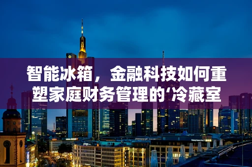 智能冰箱，金融科技如何重塑家庭财务管理的‘冷藏室’？