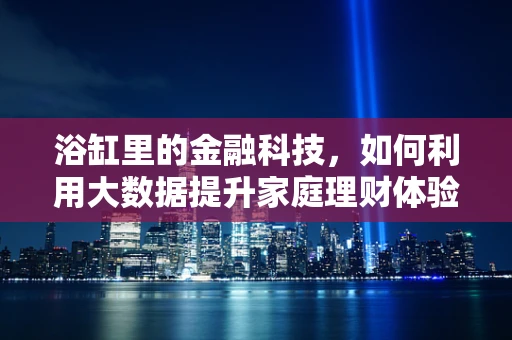 浴缸里的金融科技，如何利用大数据提升家庭理财体验？