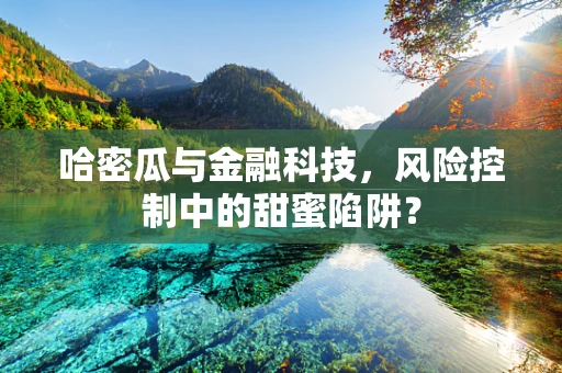 哈密瓜与金融科技，风险控制中的甜蜜陷阱？