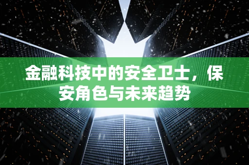 金融科技中的安全卫士，保安角色与未来趋势