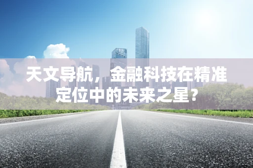 天文导航，金融科技在精准定位中的未来之星？