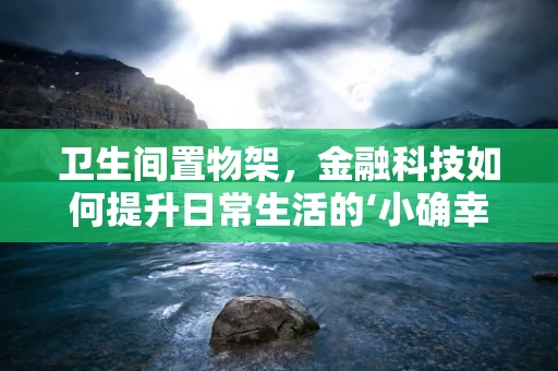 卫生间置物架，金融科技如何提升日常生活的‘小确幸’？