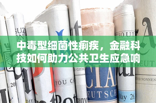中毒型细菌性痢疾，金融科技如何助力公共卫生应急响应？