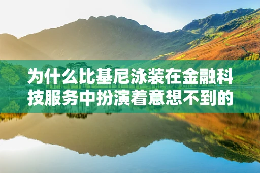 为什么比基尼泳装在金融科技服务中扮演着意想不到的角色？