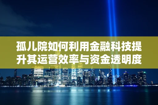 孤儿院如何利用金融科技提升其运营效率与资金透明度？