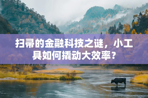 扫帚的金融科技之谜，小工具如何撬动大效率？